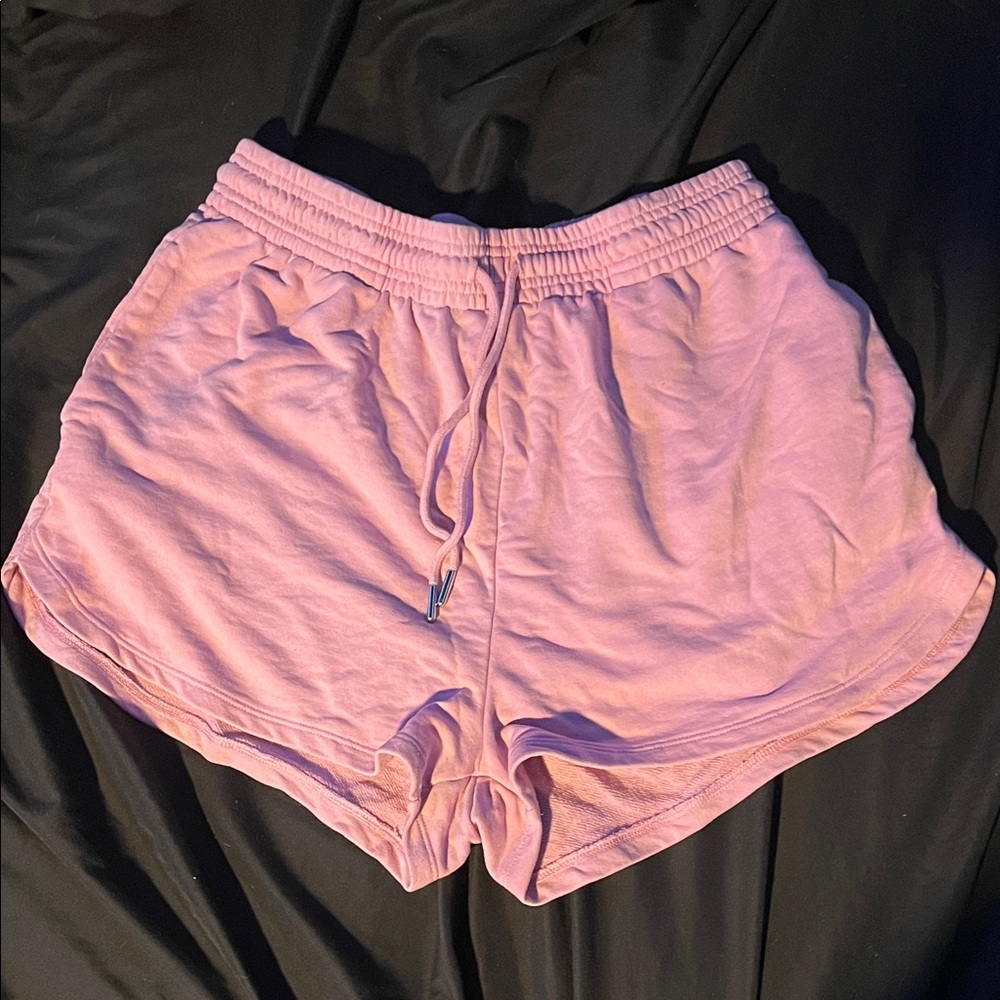 H&M Light Pink Athletic Shorts